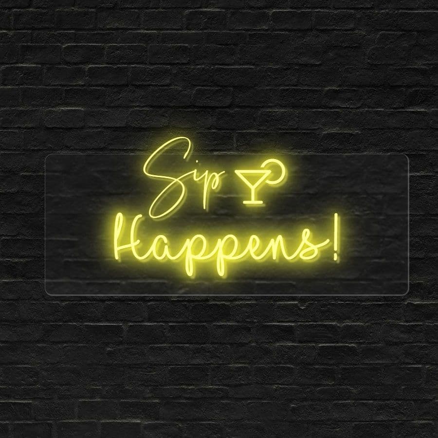 Sip Happens! 400mm x 260mm