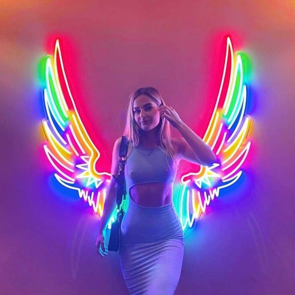 Rainbow Wings 1200mm x 300mm x 2