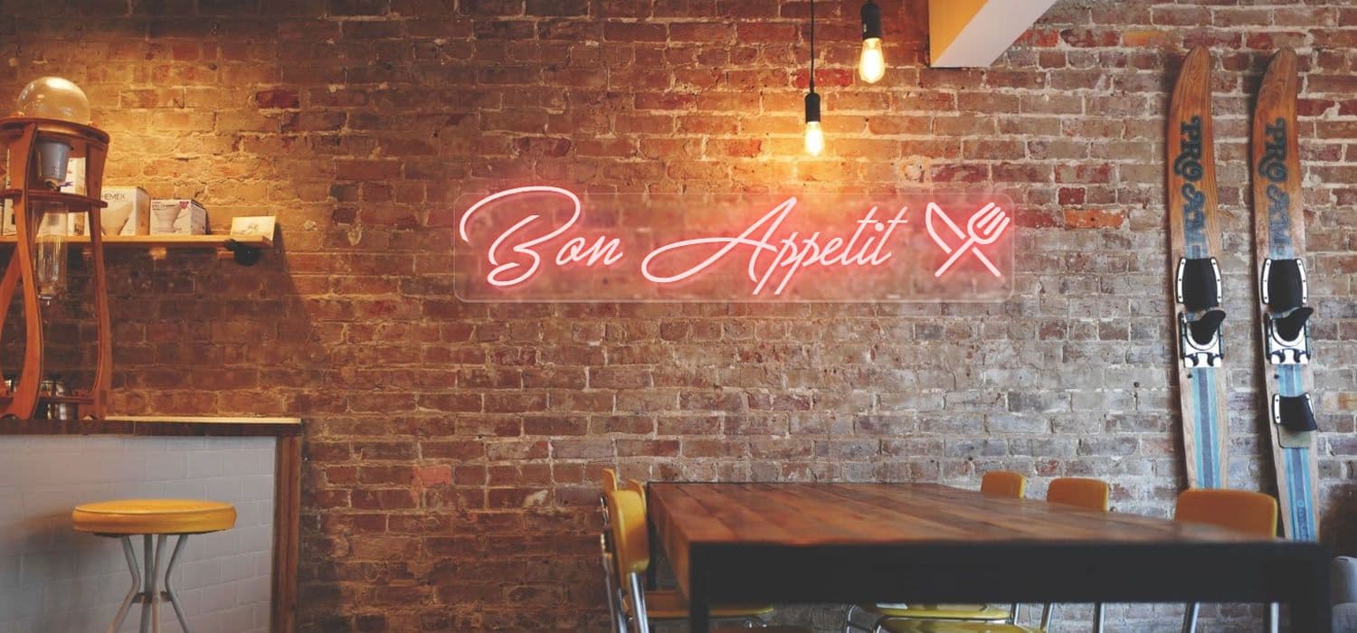 Bon Appetit 1060mm x 210mm