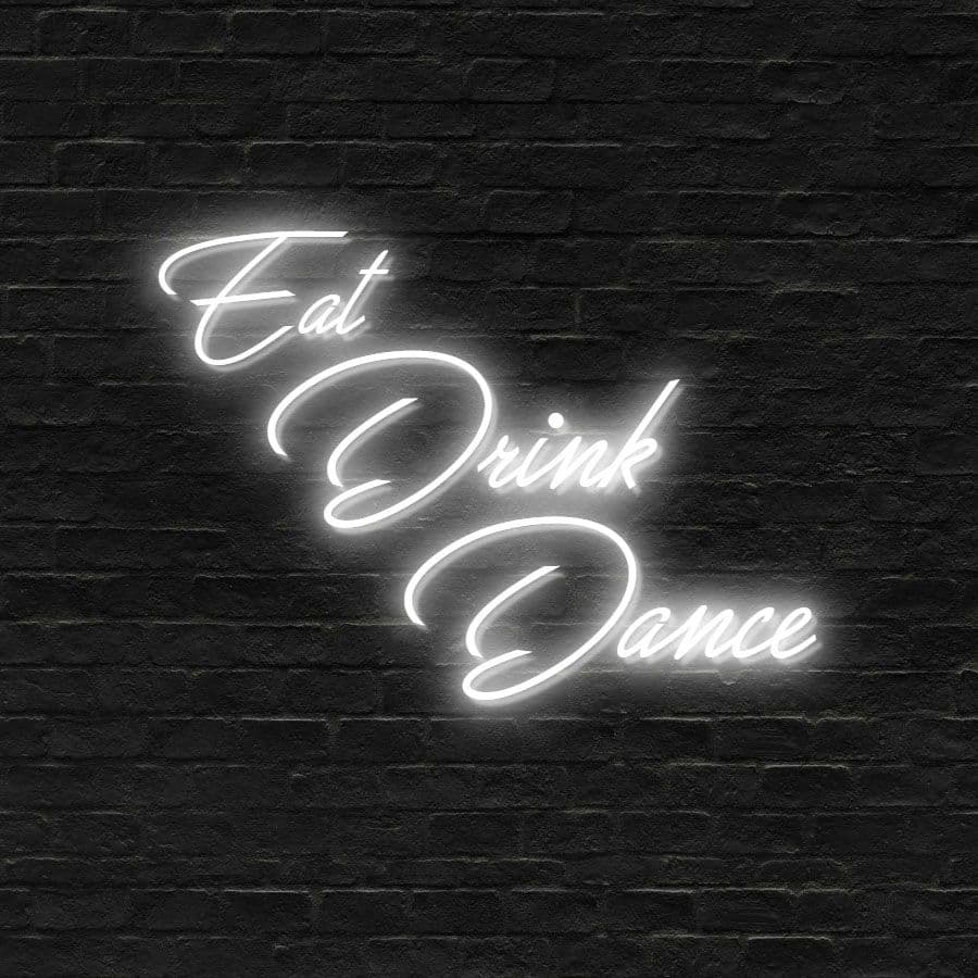 Eat, Drink, Dance 260mm x 280mm