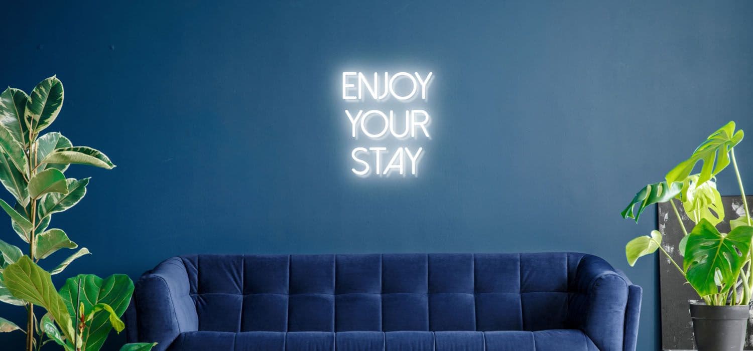 Enjoy Your Stay 440mm x 360mm