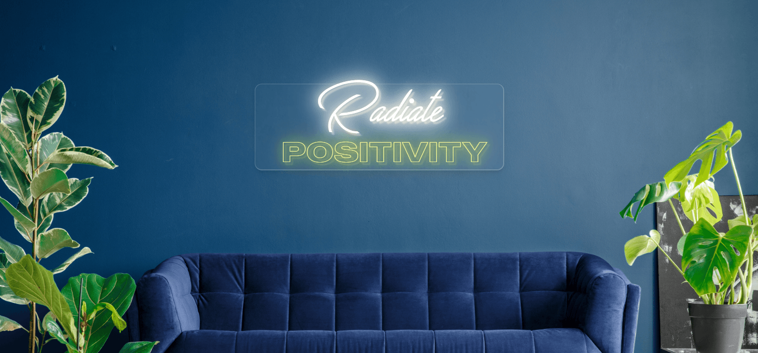 Radiate Positivity 780mm x 260mm