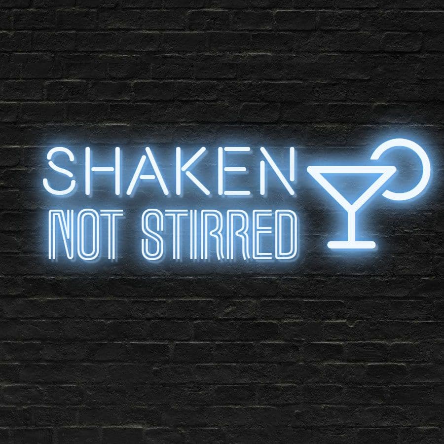 Shaken Not Stirred 590mm x 220mm