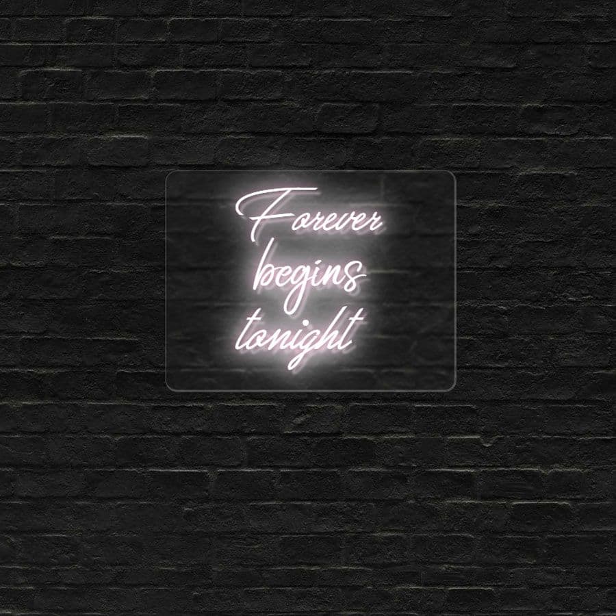 Forever Begins Tonight 680mm x 520mm