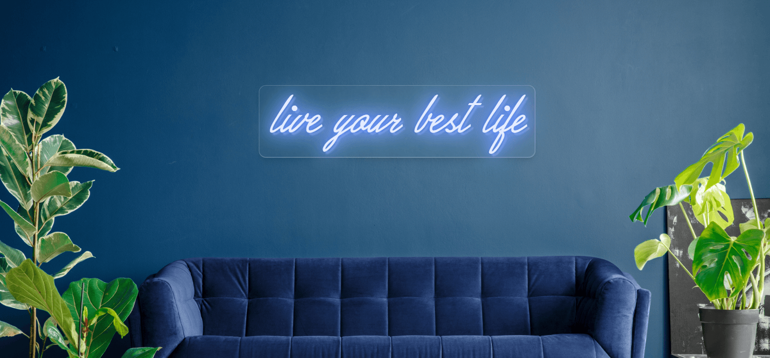 Live Your Best Life 800mm x 170mm